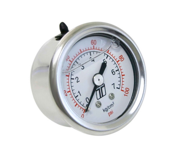 FPR Gauge 0-100psi Liquid Fill